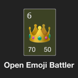 Open Emoji Battler